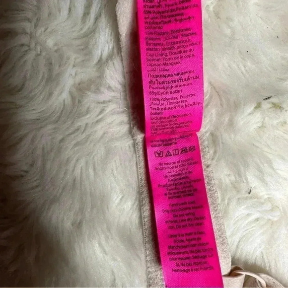 La Senza Remix Push  Up Plunge Bra Light Pink Size 34C - Picture 12 of 16